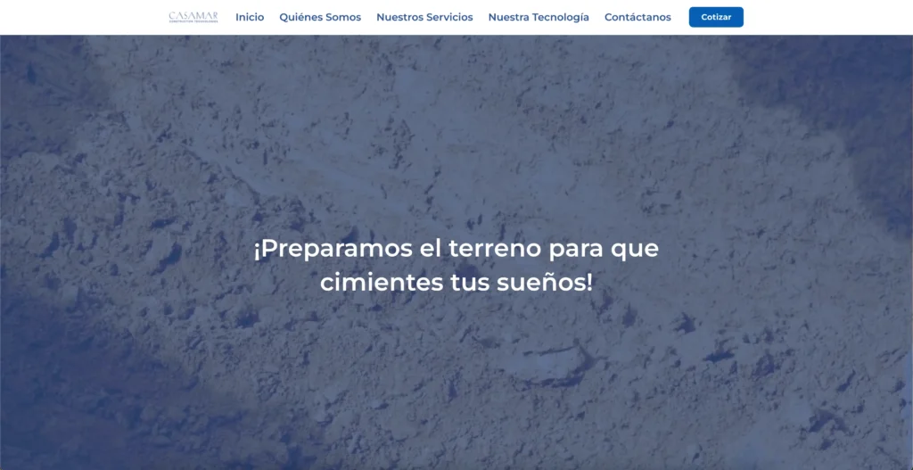 proyecto web casamar