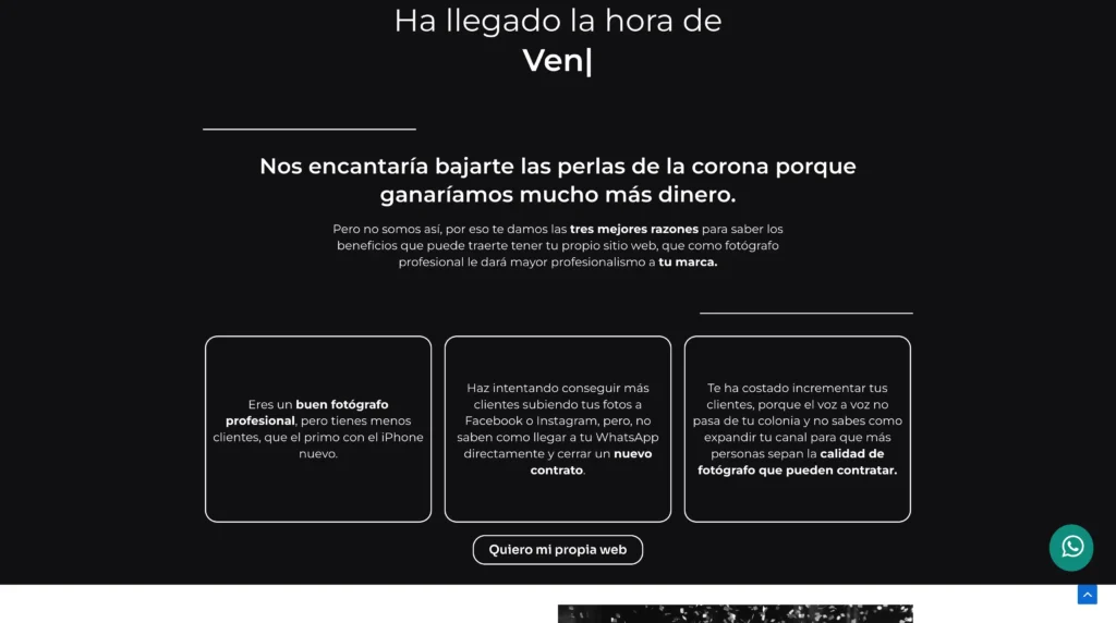 proyecto web photofoliomx