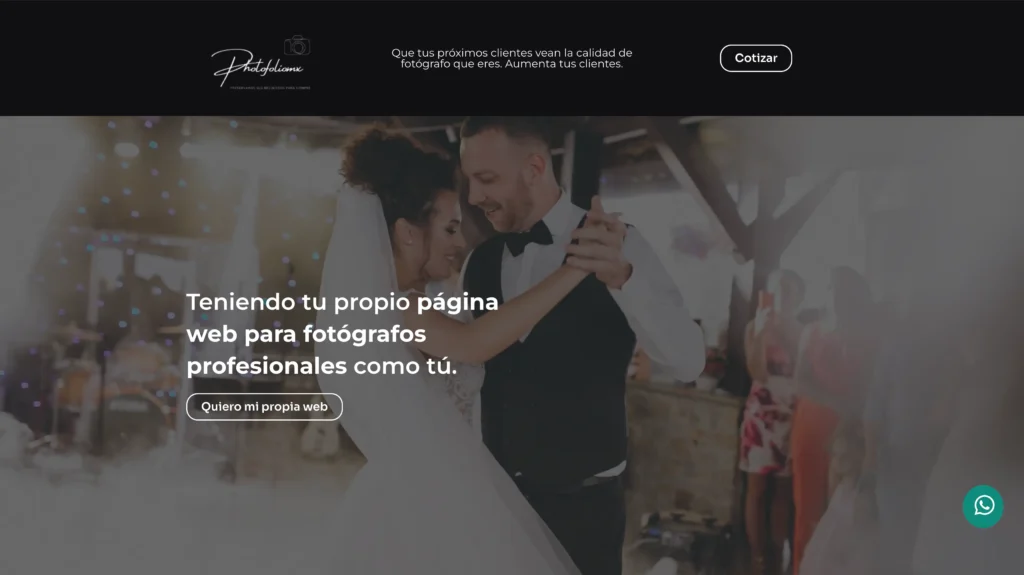 proyecto web photofoliomx