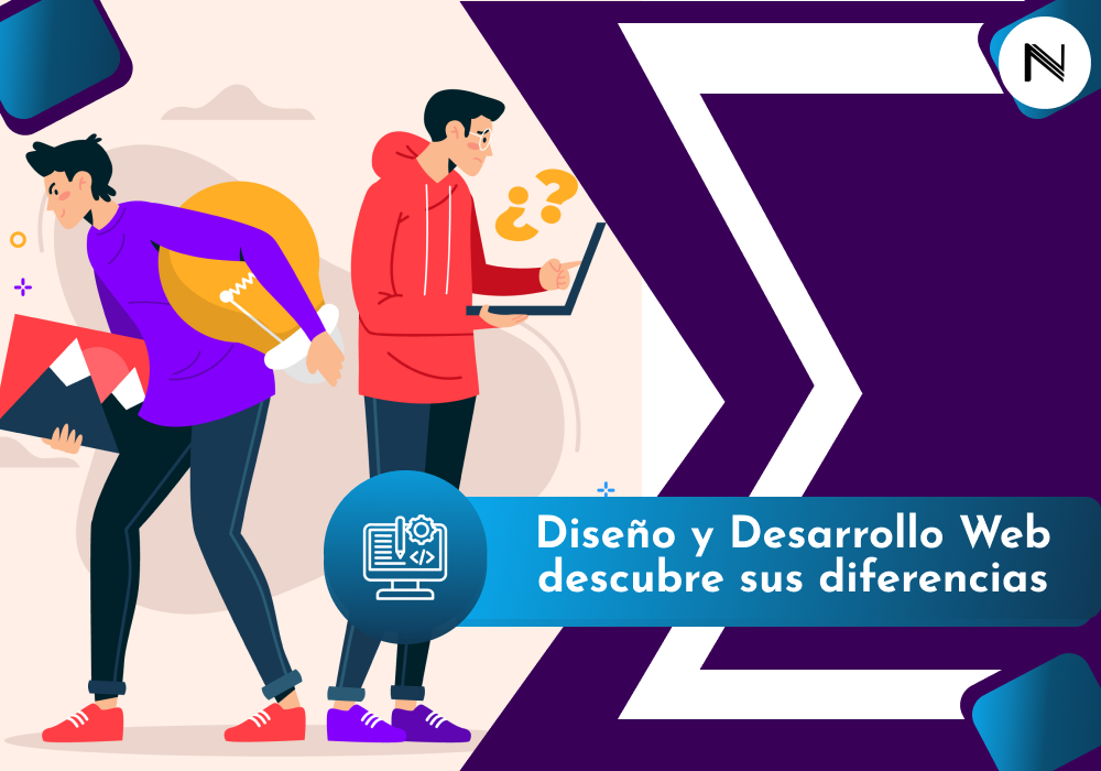 diseño y desarrollo web, descubre sus diferencias