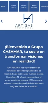 proyecto web casamar