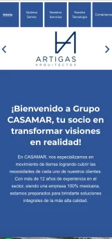 proyecto web casamar