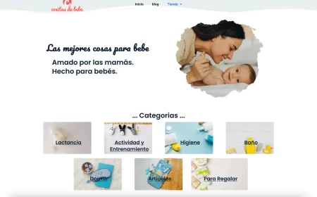proyecto web cosita de bebe