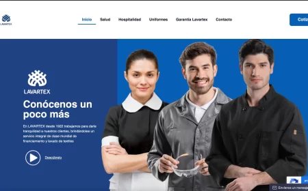 proyecto web lavartex