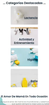 proyecto web cosita de bebe