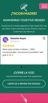 proyecto web tacotomia