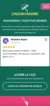 proyecto web tacotomia