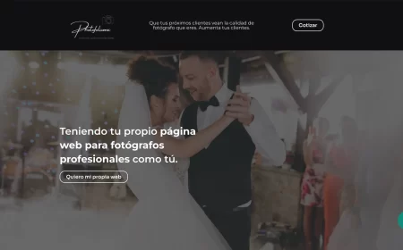 proyecto web photofoliomx