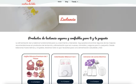 proyecto web cosita de bebe